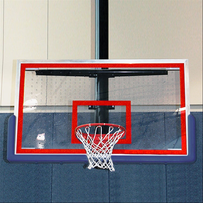 Jaypro Backboard - Perforated Poly-Carbonate - Rectangle (54 in.W x 36 in.H)