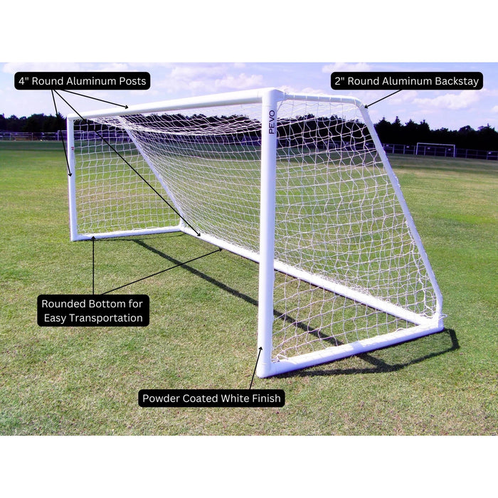 PEVO Supreme Series Soccer Goal - 6.5x18.5