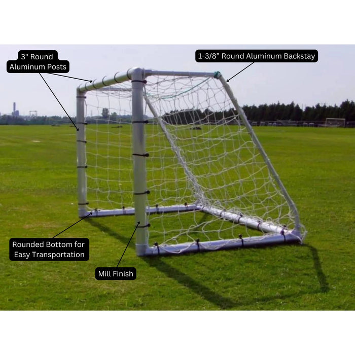 PEVO Economy Series Soccer Goal - 4.5x9 - SGM-4x9E