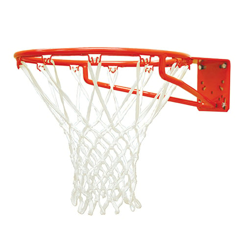 Jaypro Basketball System - Gooseneck (5-9/16 in. Pole with 6 ft. Offset) - 72 in. Steel Backboard