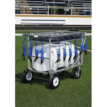 Wheelin Water Team Manager 50 Gallon, 16 Hose Hydration System