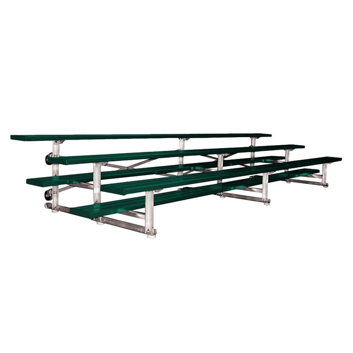 Jaypro Bleacher (3 Row - Single Foot Plank) - Tip & Roll (Powder Coated)