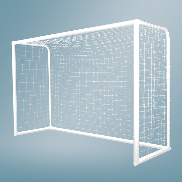 Jaypro Futsal Goal - Deluxe, Official Size (6 ft. 7 in.H x 9 ft. 10 in.W x 3 ft.3 in.D - 4 in. Sq. Net) (2m x 3m)