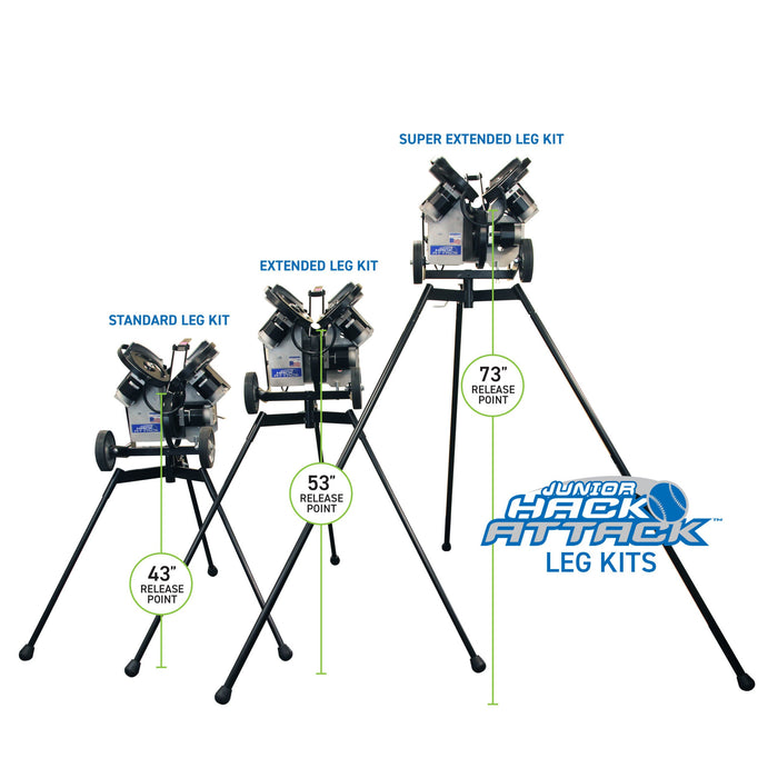 Sports Attack Junior Hack Attack Baseball Pitching Machine, 90V