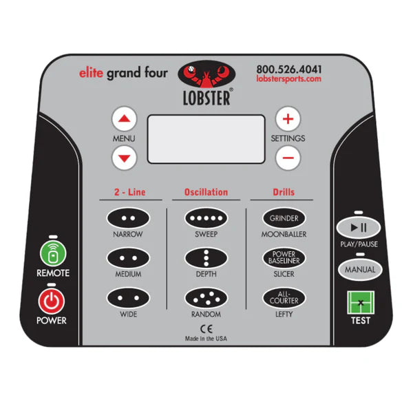 Lobster Elite Grand Four with 20-function remote control