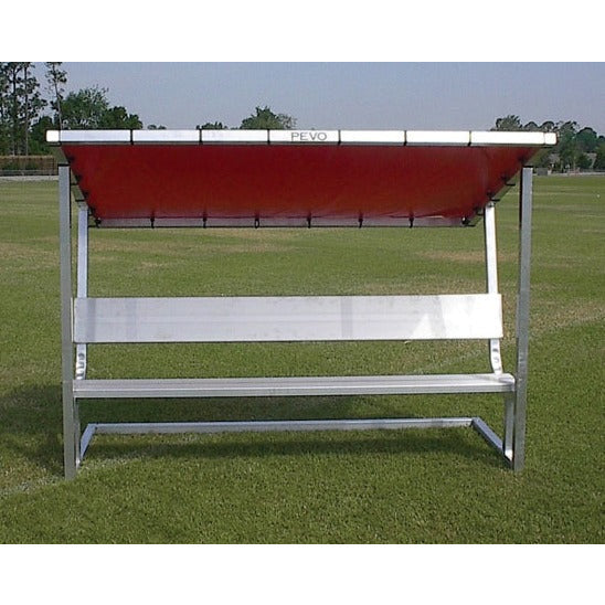 PEVO Covered Bench - 7.5' - TBC-8