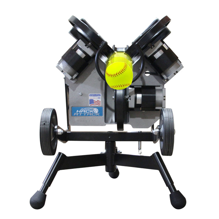 Sports Attack Junior Hack Attack Softball Pitching Machine, 90V