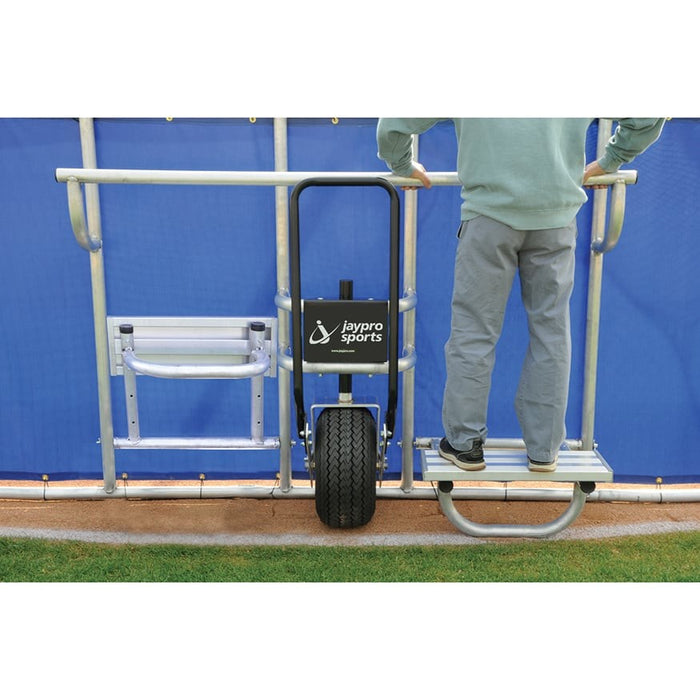 Jaypro Attachable Dual Observer-Coaches Stand - Big League Batting Cages