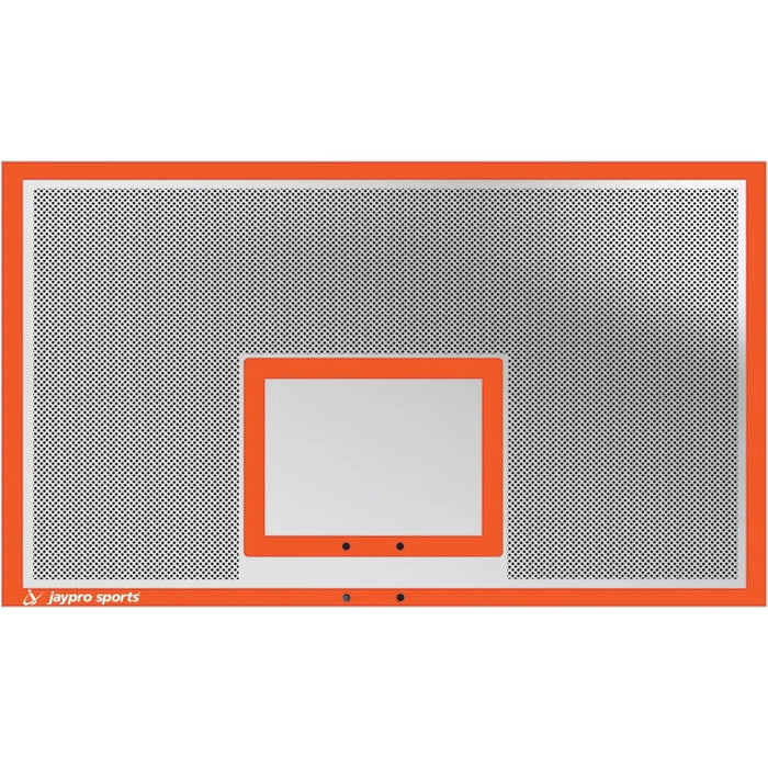 Jaypro Backboard - Perforated Aluminum - Rectangular (72 in.W x 42 in.H) (Outdoor)