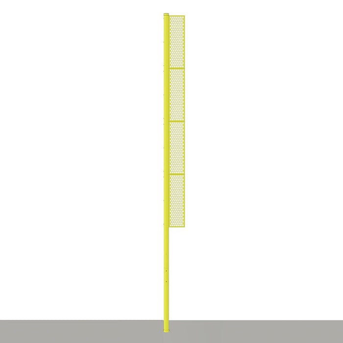 Jaypro Foul Poles - Professional - Baseball Surface Mount) (Yellow)