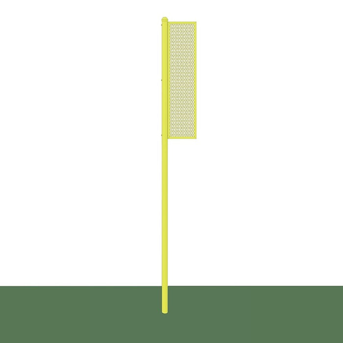 Jaypro Foul Poles - Baseball/Softball (Surface Mount) (Yellow)