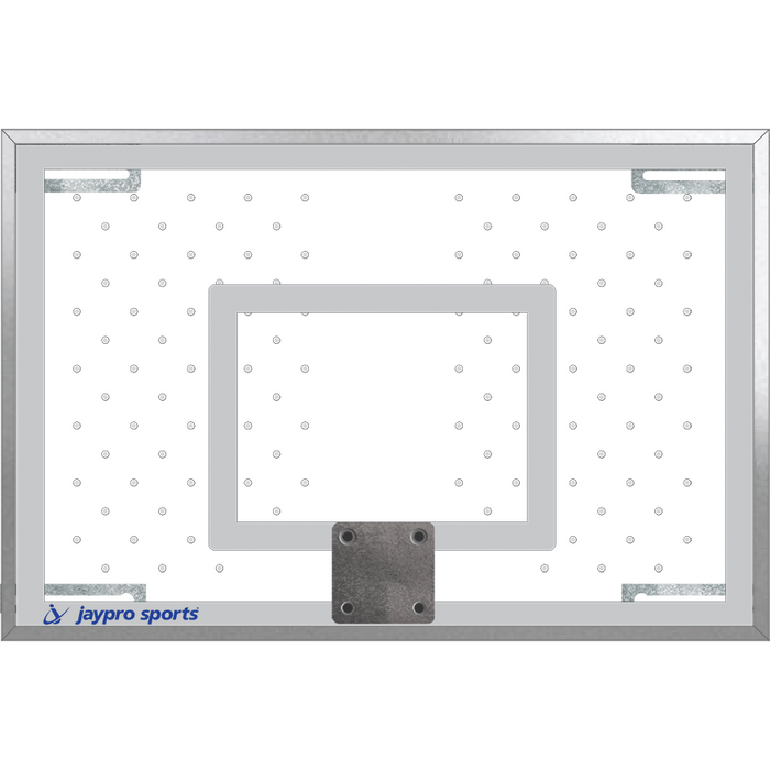 Jaypro Backboard - Perforated Poly-Carbonate - Rectangle (54 in.W x 36 in.H)