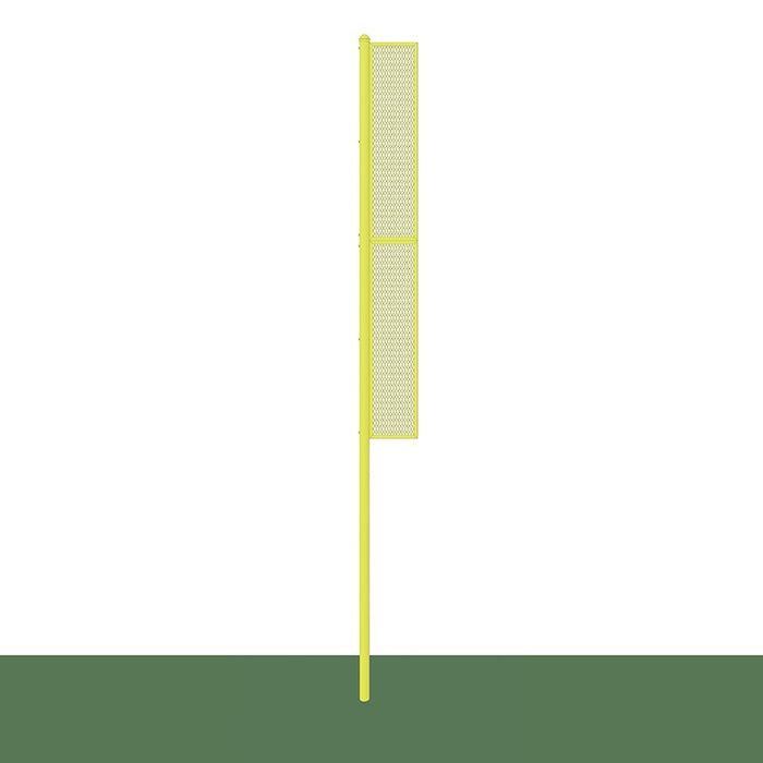 Jaypro Foul Poles - Collegiate Baseball/Softball (Semi-Permanent) (Yellow)