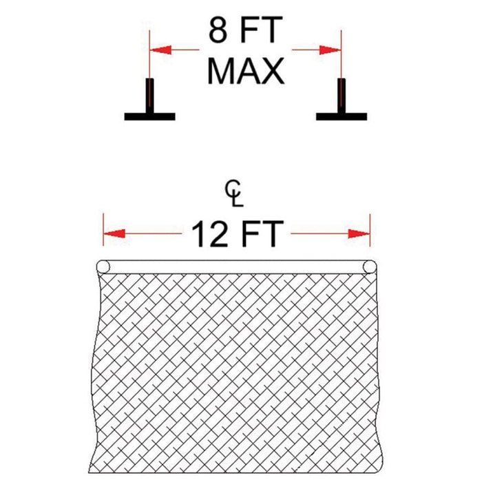 Jaypro Ceiling Mounting Kit - Parallel - Spanning